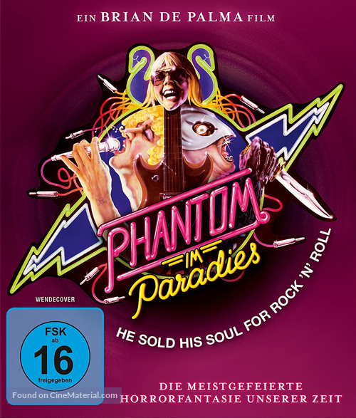 Phantom of the Paradise - German Movie Cover