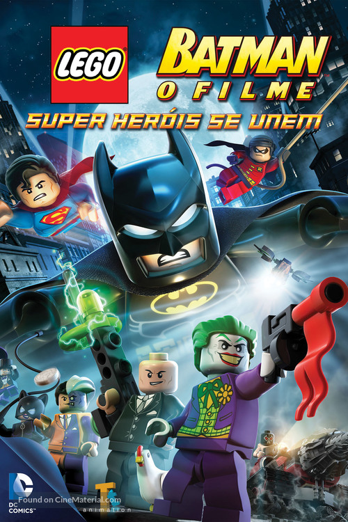 LEGO Batman: The Movie - DC Superheroes Unite - Brazilian DVD movie cover