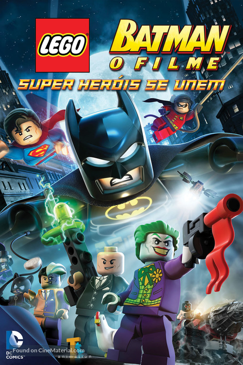 LEGO Batman: The Movie - DC Superheroes Unite - Brazilian DVD movie cover