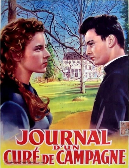 Journal d&#039;un cur&eacute; de campagne - Belgian Movie Poster