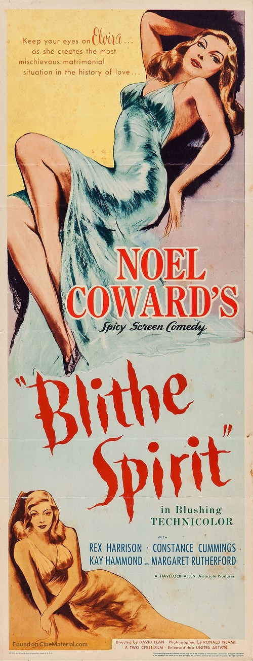Blithe Spirit - Movie Poster