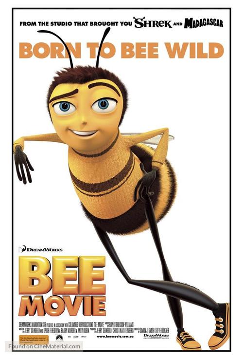 Bee Movie - Australian Movie Poster