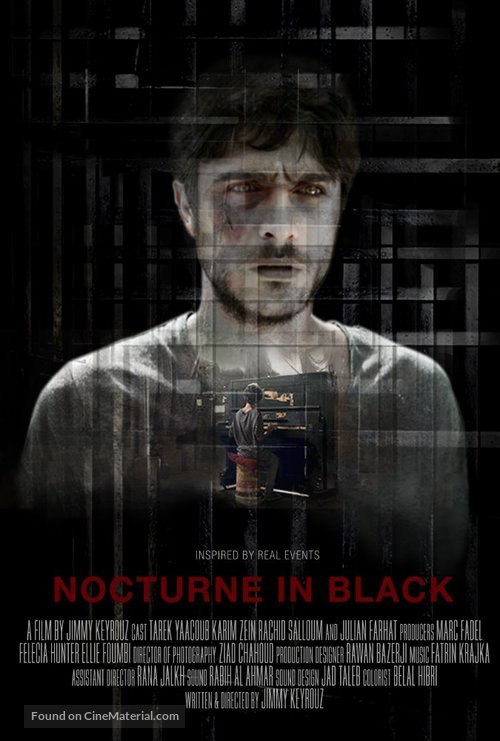 Nocturne in Black - Lebanese Movie Poster