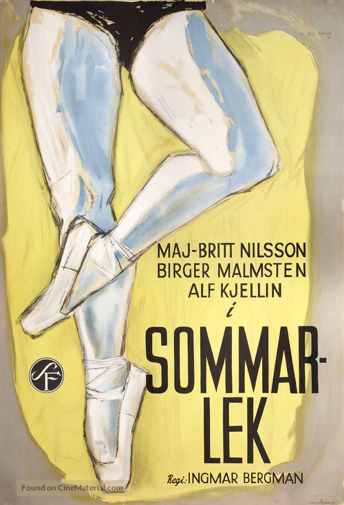 Sommarlek - Swedish Movie Poster