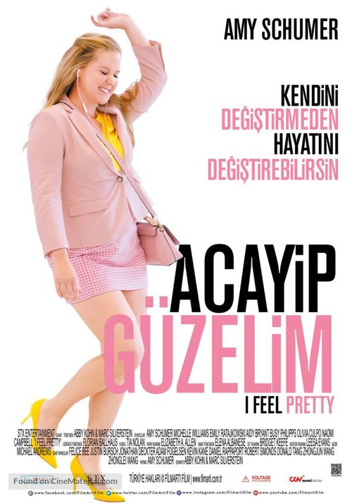 I Feel Pretty - Turkish Movie Poster
