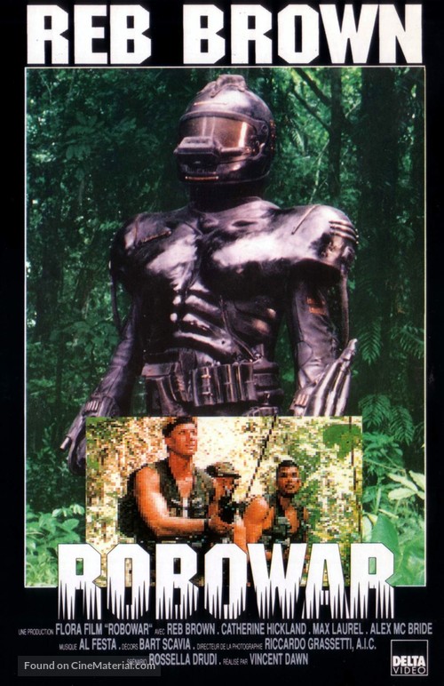 Robowar - Robot da guerra - French VHS movie cover