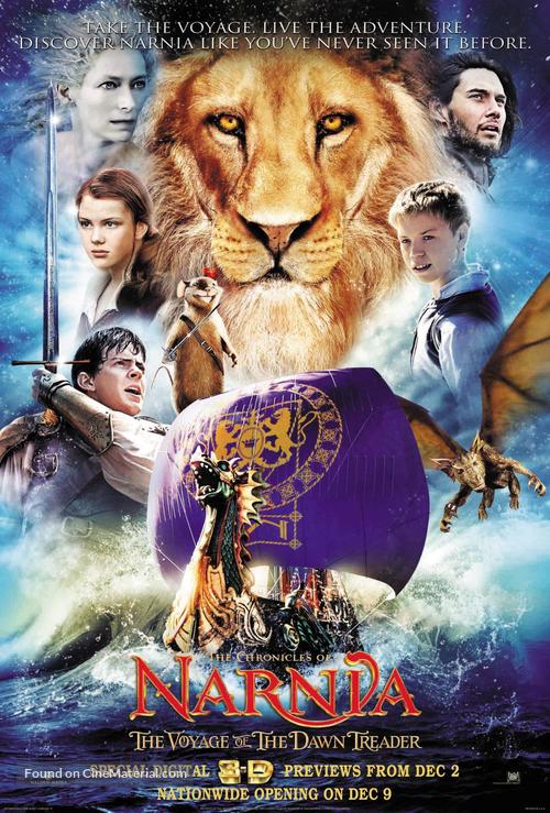 The Chronicles of Narnia: The Voyage of the Dawn Treader - Malaysian Movie Poster