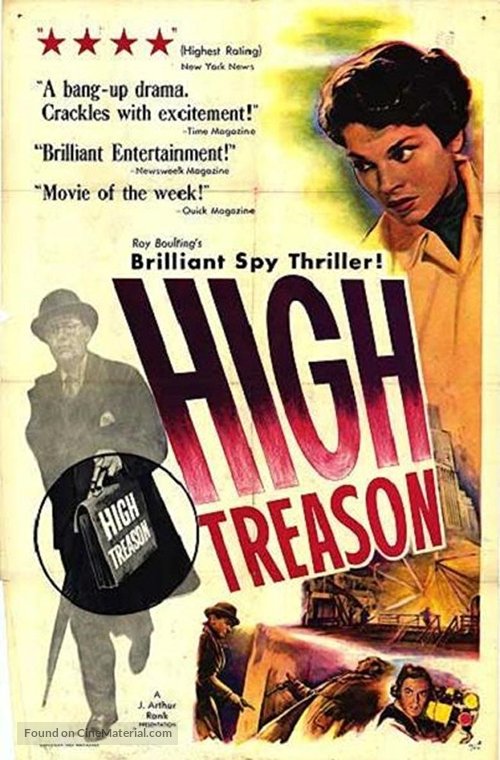 High Treason - British Movie Poster