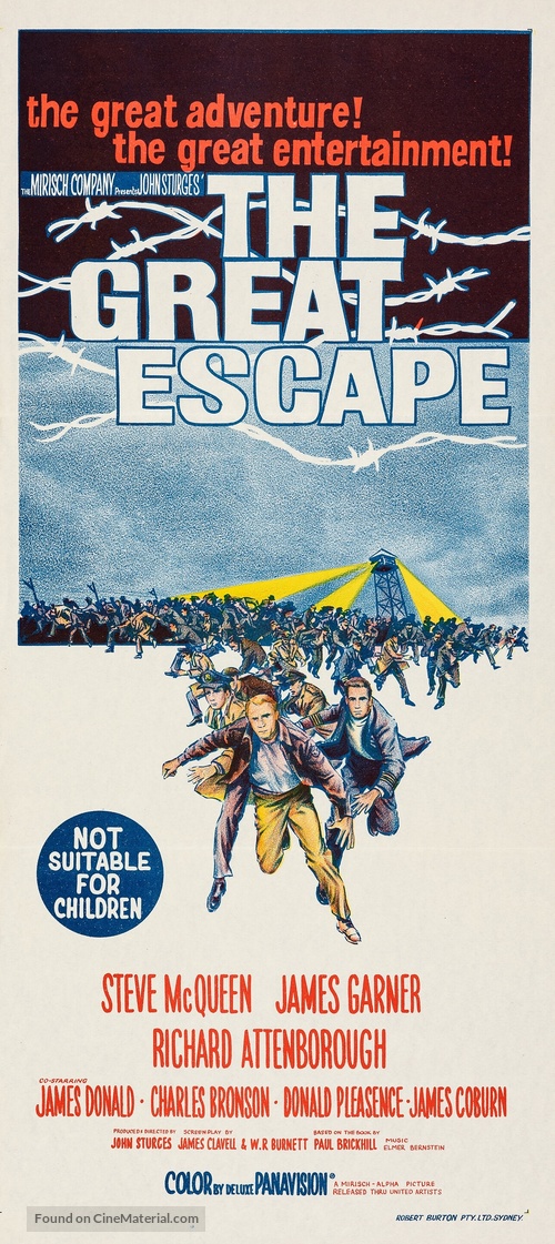 The Great Escape - Australian Movie Poster
