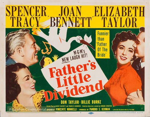 Father&#039;s Little Dividend - British Movie Poster