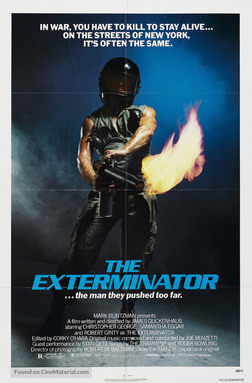 The Exterminator - Movie Poster