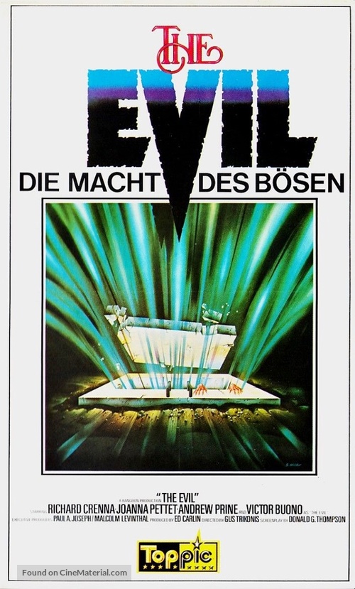 The Evil - German VHS movie cover