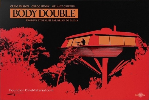 Body Double - French Movie Cover