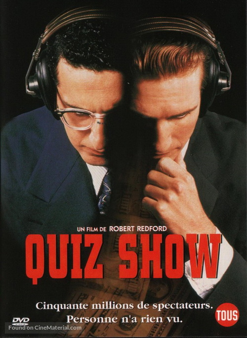 Quiz Show - French DVD movie cover