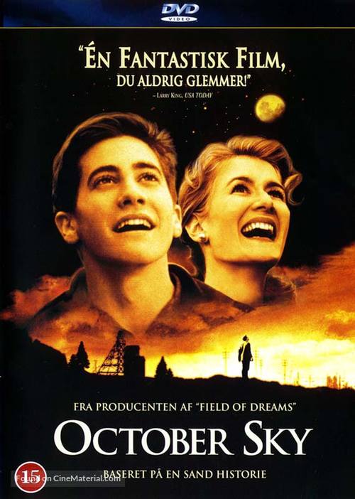 October Sky - Danish Movie Cover