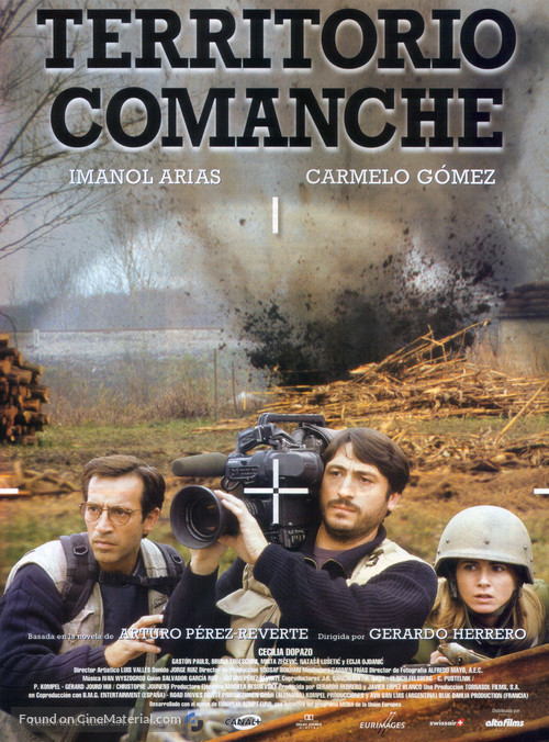 Territorio Comanche - Spanish Movie Poster