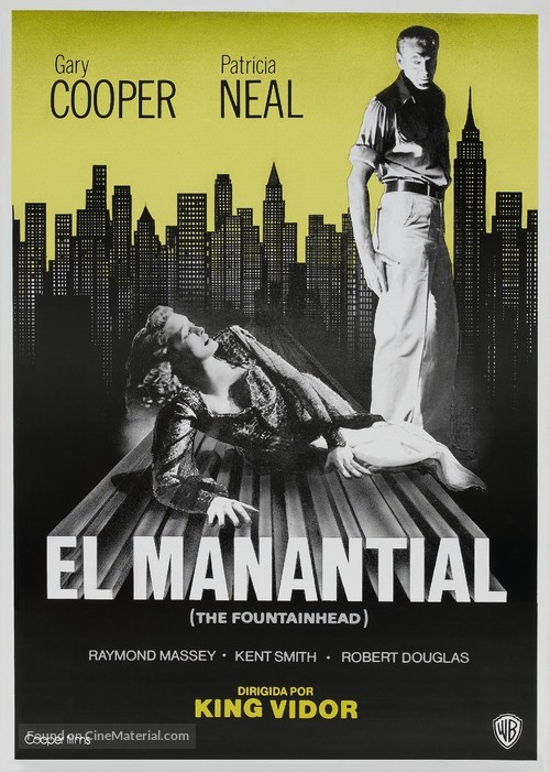 The Fountainhead - Spanish Movie Poster