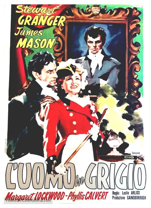 The Man in Grey - Italian Movie Poster