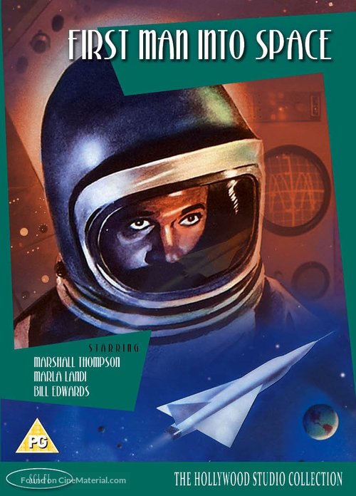 First Man Into Space - British DVD movie cover