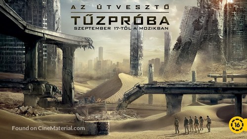 Maze Runner: The Scorch Trials - Hungarian Movie Poster