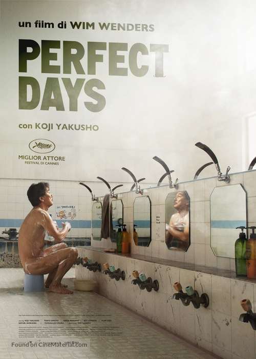 Perfect Days - Italian Movie Poster