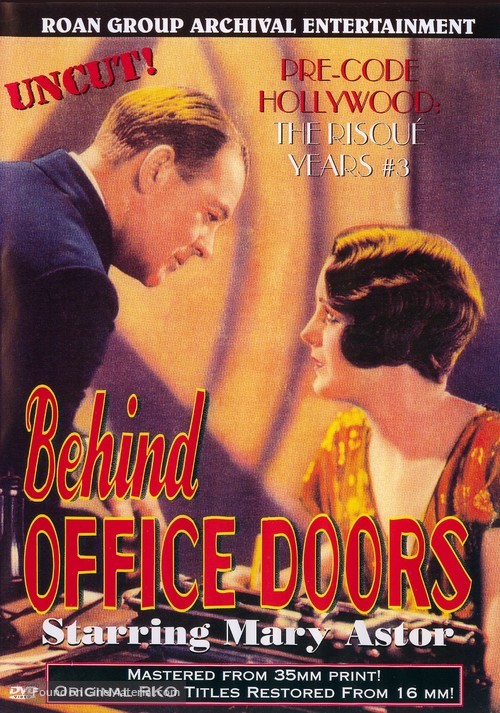 Behind Office Doors - DVD movie cover