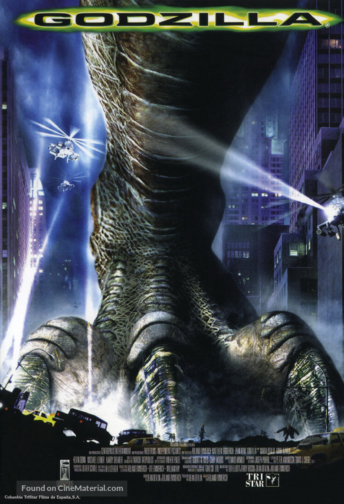 Godzilla - Spanish Movie Poster
