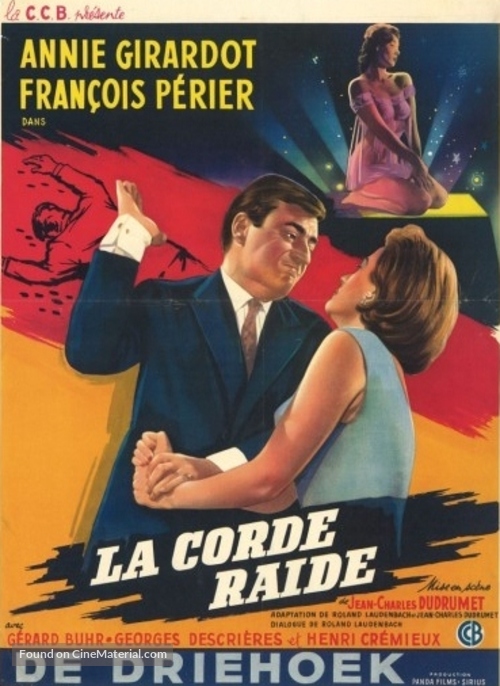 La corde raide - Belgian Movie Poster