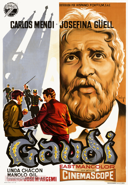 Gaud&iacute; - Spanish Movie Poster