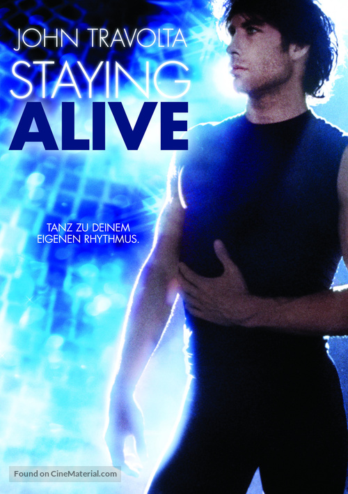 Staying Alive - German DVD movie cover