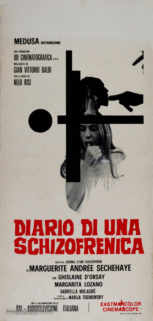 Diario di una schizofrenica - Italian Movie Poster