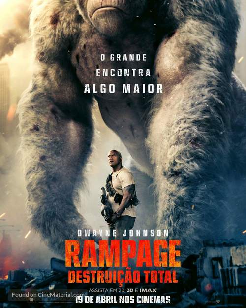 Rampage - Brazilian Movie Poster