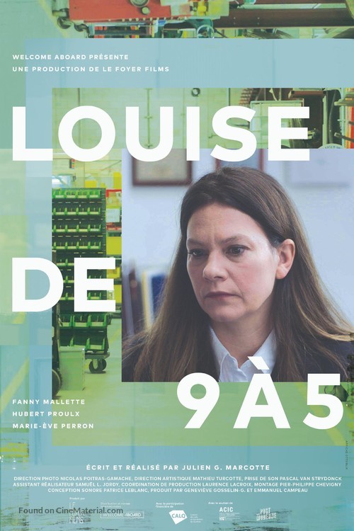 Louise de 9 &agrave; 5 - French Movie Poster