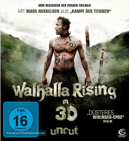 Valhalla Rising - German Blu-Ray movie cover