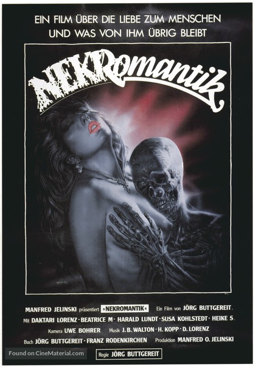 Nekromantik - German Movie Poster