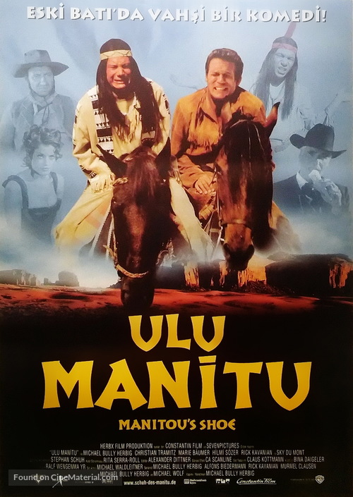 Der Schuh des Manitu (2001) Turkish movie poster