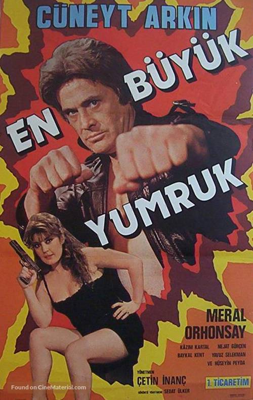 En b&uuml;y&uuml;k yumruk - Turkish Movie Poster