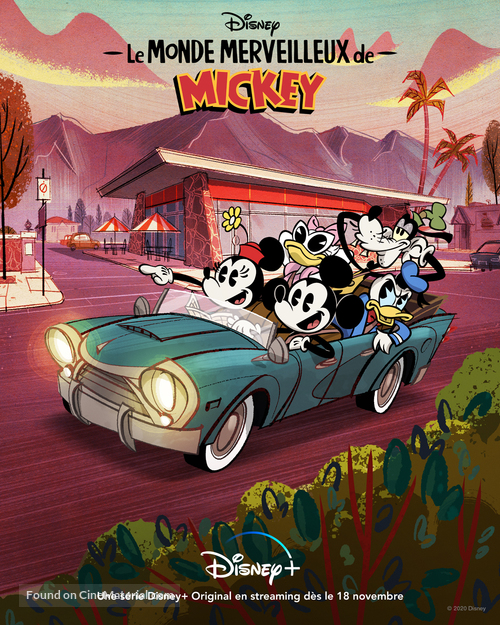 &quot;The Wonderful World of Mickey Mouse&quot; - French Movie Poster