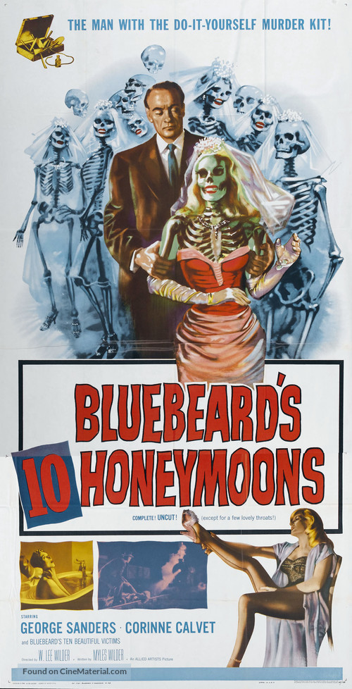 Bluebeard&#039;s Ten Honeymoons - Movie Poster