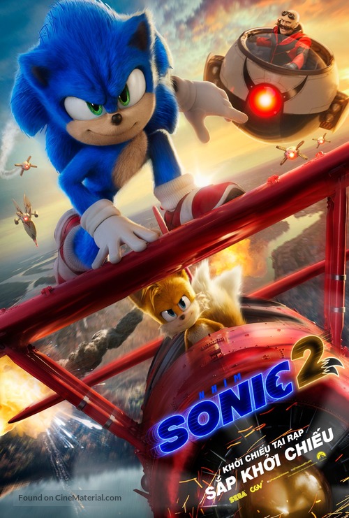 Sonic the Hedgehog 2 - Vietnamese Movie Poster