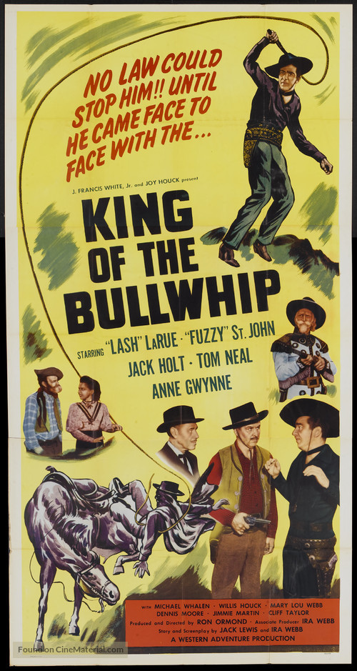 King of the Bullwhip - Movie Poster