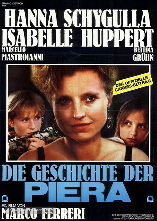 Storia di Piera - German Movie Poster