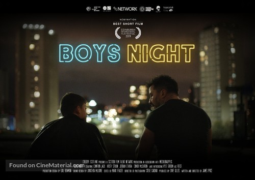Boys Night - British Movie Poster