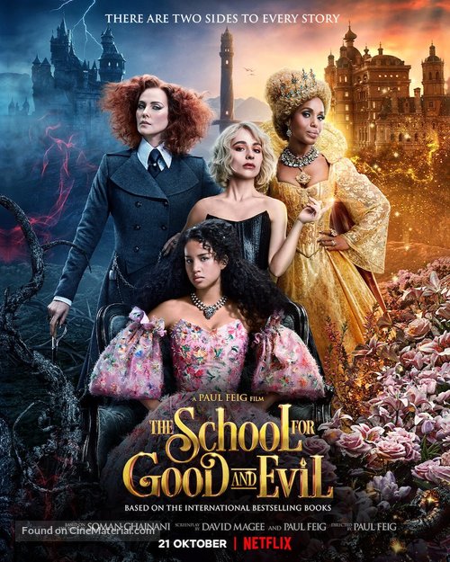 The School for Good and Evil - Dutch Movie Poster
