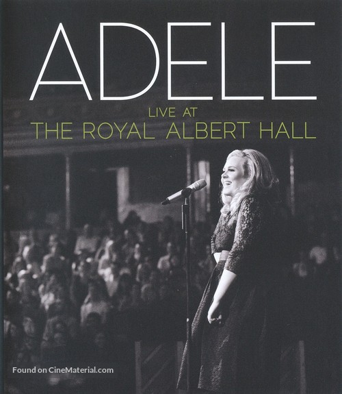 Adele Live at the Royal Albert Hall - Blu-Ray movie cover