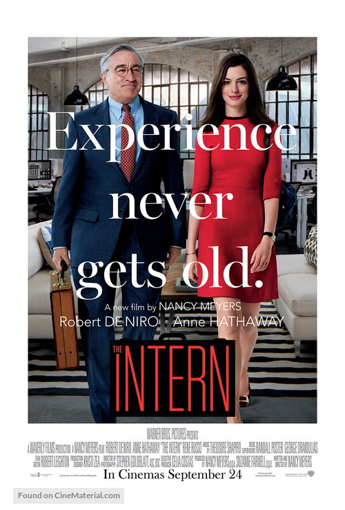 The Intern - Malaysian Movie Poster