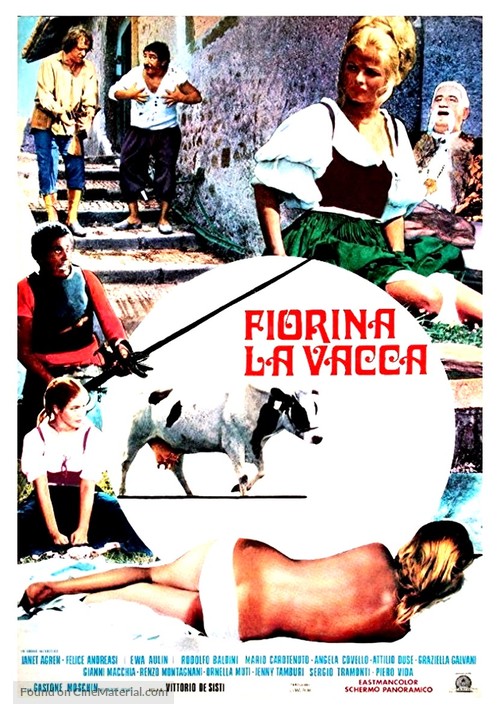 Fiorina la vacca - Italian Movie Poster