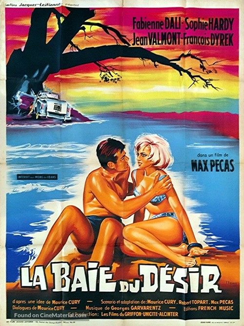 La Baie du d&egrave;sir - French Movie Poster