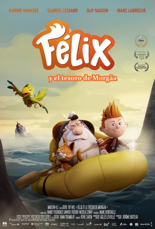 F&eacute;lix et le tr&eacute;sor de Morg&auml;a - Spanish Movie Poster