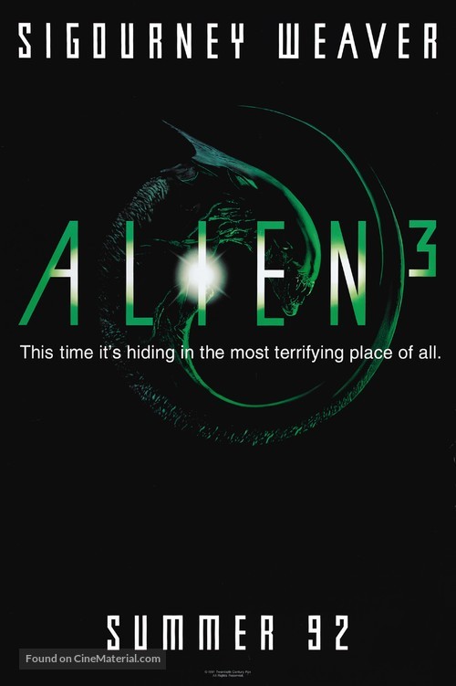Alien 3 - Movie Poster